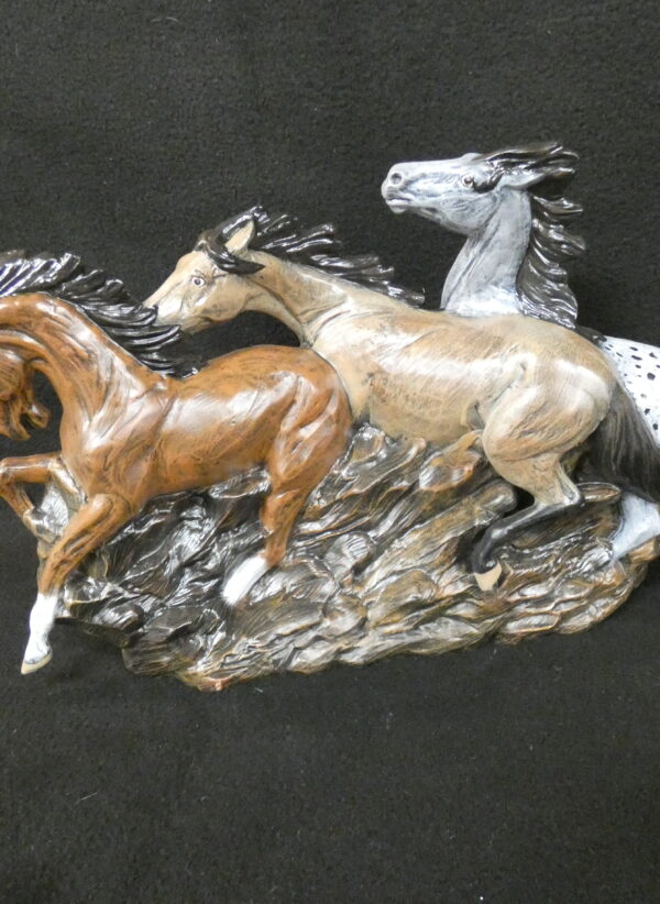 Horses  Three Running