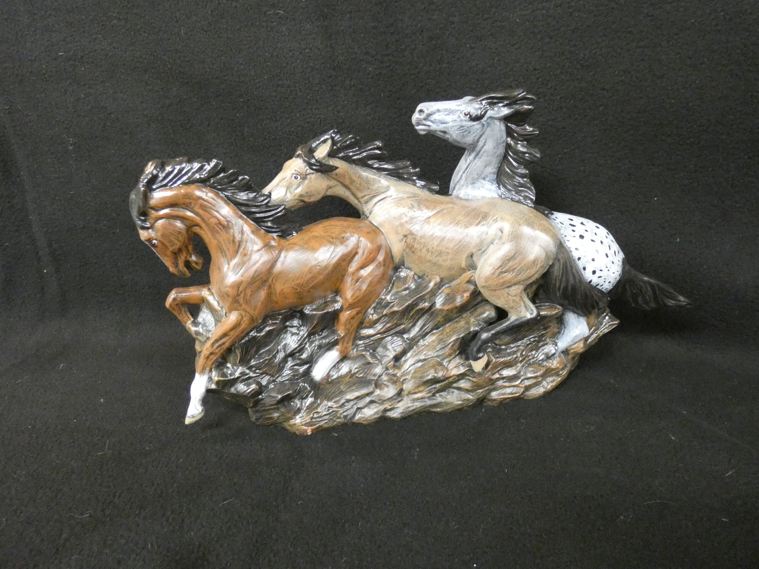 Horses  Three Running