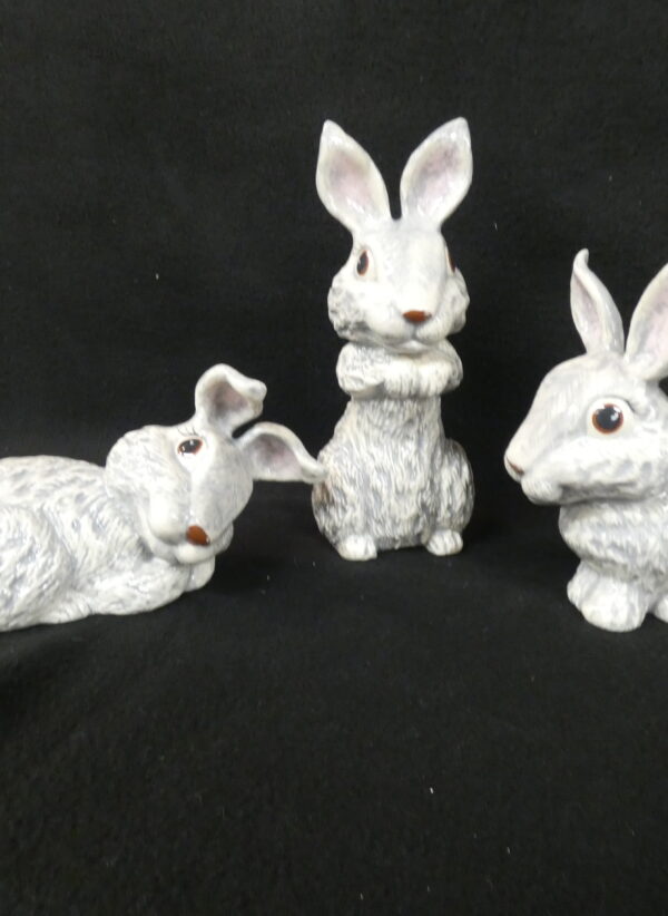 Rabbits   Set 3 Small Hairy