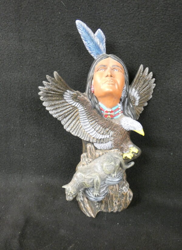 Indian Spirit and Cougar Totem - Image 2